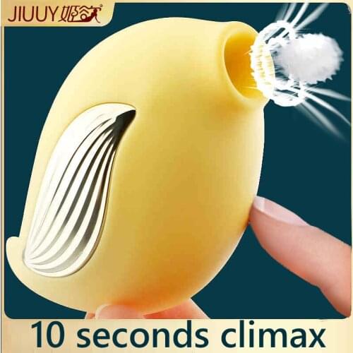 JIUUY Sucking Vibrator for Women Lick Clitoris Nipple Stimulate Vagina Vibrating Female Masturbation Cute Bird Sex Toys