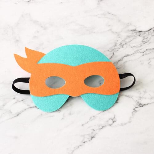 Inspired Ninja Turtle Masks Kids Turtle Cosplay Masks Boys and Girls Halloween Party Costume
