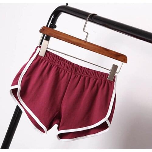 Fashion Shorts Women Elastic Waist Short Pants Women All-match Loose Solid Soft Cotton Casual Plus Size Short