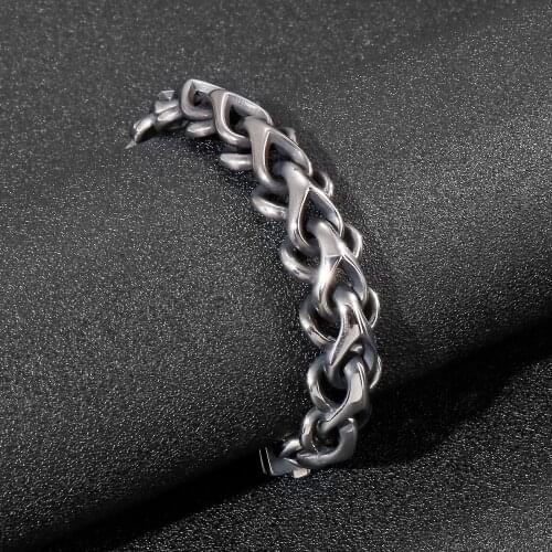 16mm Stainless Steel 316L Fashion Charm Men Bracelet