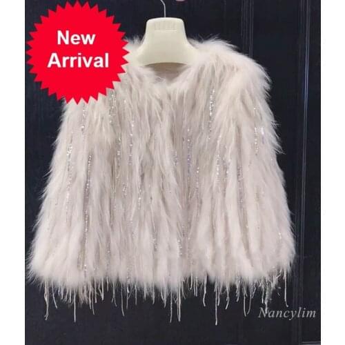 Mulbry Cilk Long Fur Coats