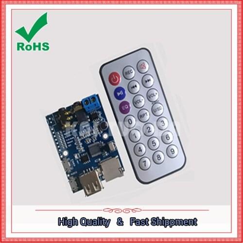 MP3 + WAV + WMA decoder board lossless decode board recording U disk TF card AUDIO sound card TF card download module