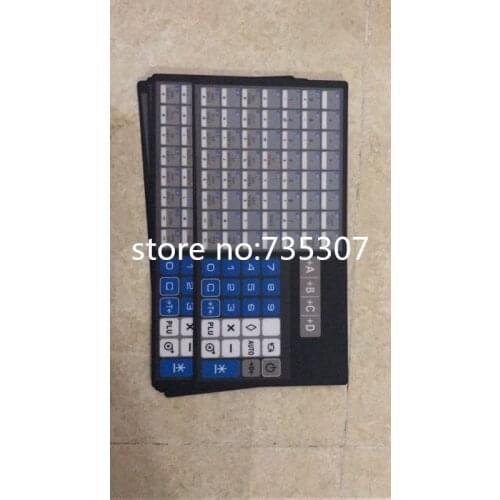 5pcs/lot Original and new (English Version) keyboard film for digi sm-500 scale retail scale / sm500 overlays