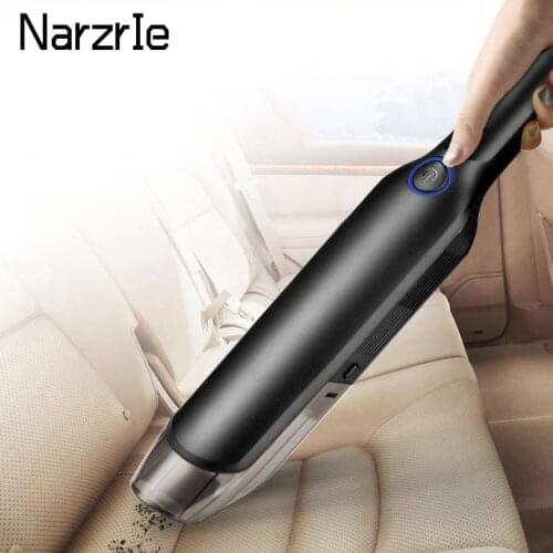 Handheld Car Vacuum Cleaner Powerful Cyclone Suction Rechargeable Car Vacuum Cleaner 6650 Wet/Dry Auto for Car Home Pet Hair