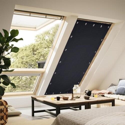 Blackout Blinds Curtain for Window Travel Portable Adjustable Suckers Sunlight Blocking Blinds Thermal Insulated Curtains