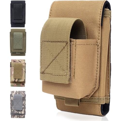 Tactical Molle Pouch Outdoor Mobile Phone Pouch Waist Bag EDC Tool Accessories Bag Hunting Belt Pouch Outdoor Camping