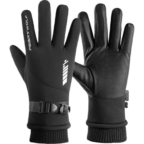 Outdoor Winter woman Men Gloves Anti Slip Windproof waterproof Snowboard Gloves Touch Screen Warm Male Motorcycle Riding Gloves
