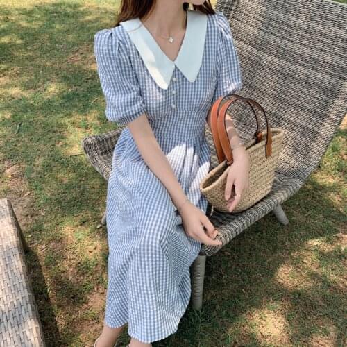 YUAZHOQI Summer Dresses In A Cage