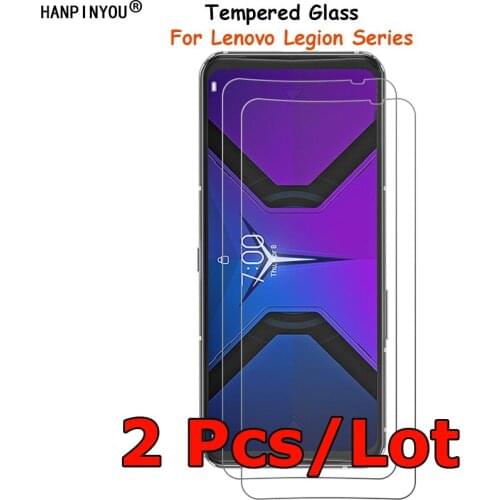 2 Pcs/Lot For Lenovo Legion 2 Pro Tempered Glass Screen Protector Ultra Thin Explosion-proof Protective Film + Cleaning Kit