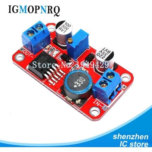 2PCS XL6019 DC-DC Booster Power supply module output adjustable LM2577 XL6019 step-up module Voltage regulator