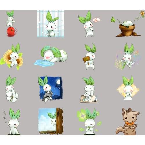 40 leaf fairy stickers/pretty stickers/decorative stickers/DIY craft photo album