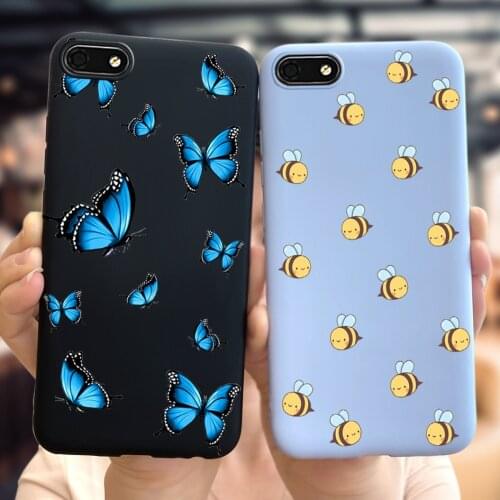 Cartoon Case For Huawei Y5 Lite 2018 Cover Y5Prime 2018 Honor 7S Soft TPU Silicone Coque Fundas Case For Huawei Y5 Y 5 2018 Capa