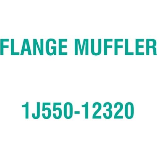 For Kubota 1J550-12320 FLANGE MUFFLER