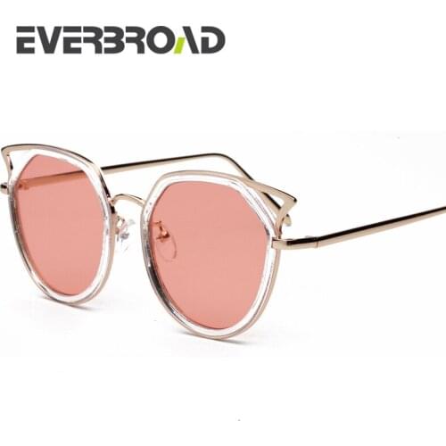 Lovely Girl Sunglasses Cateye Shaped Frame Eyeglasses Pretty Women Choice High Quality Sun Glasses EV2739