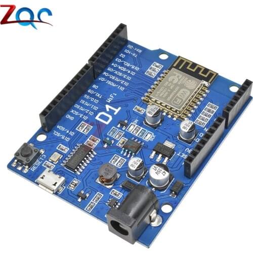 New For WeMos D1 Mini CH340 WiFi Development Board ESP8266 ESP-12E Wemos D1 Mini OTA Wireless Module For Arduino UNO R3 IDE