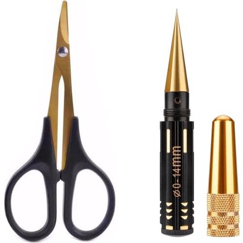 Hole Opener Reamer Drill 0-14mm Puncher & Car Shell Scissors Metal Steel For RC Car Ship Aircraft Model DIY Tools
