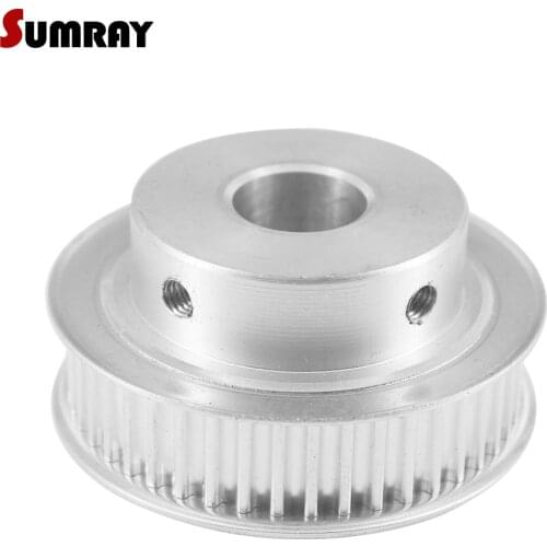 SUMRAY 5M 45T Timing Pulley 8/10/12/15/19/20mm Bore CNC Belt Pulley 16/21mm Width Synchronous Pulley Wheel for CNC Machine