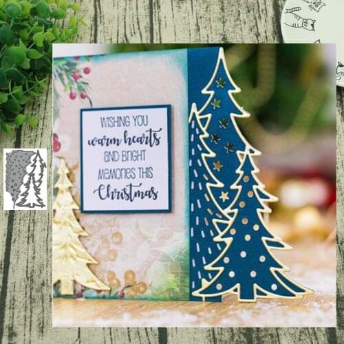 Christmas tree lace METAL CUTTING DIES Stencil Scrapbooking Photo Album Card Paper Embossing Craft DIY