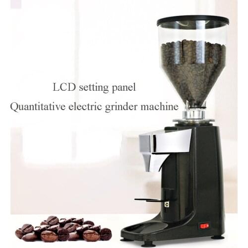 Touch screen Electric coffee grinder mill coffee coco beans grinding machine with LCD panel coffee grinder mill 110v 220v 250w
