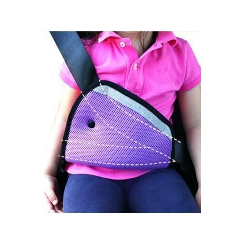 Triangle Car Safety Belt Adjust For Child, Baby, Kids Safety Belt Protector Adjuster, Seat Belt Cover, Shoulder Harness Strap