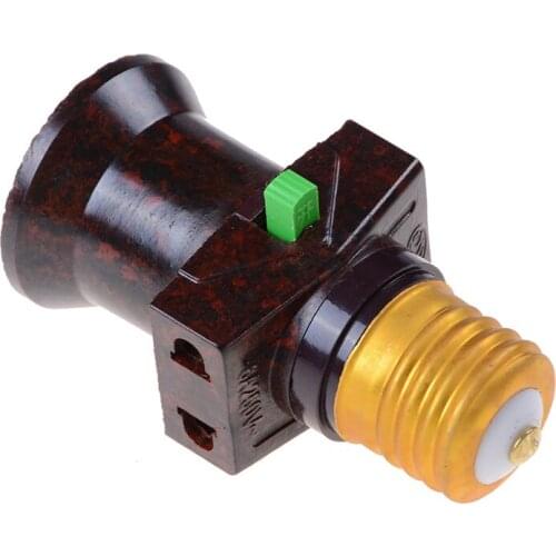 1PCS New Pendant Bulb Holder E27 Lamp Holder Lampholders AC 111V 240V LED E27 Lamp Bases Switch Vintage E27 Socket