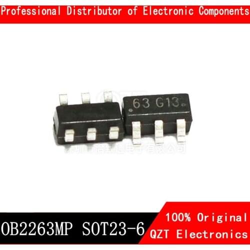 10PCS OB2263MP SOT23-6 OB2263 OB2263AMP SOT-23-6 SOT SMD new and original IC Chipset