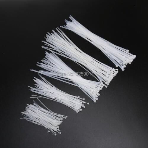 4000pcs Nylon Self-locking Cable Ties 4" 6" 8" 10" Wire Zip Ties black Fasteners Widely Use for Wires and Hoses assortment kit