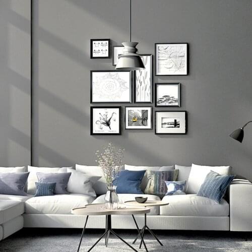 Beibehang Cement gray light gray wallpaper Advanced dark gray modern minimalist Nordic pure pigment color background wall paper