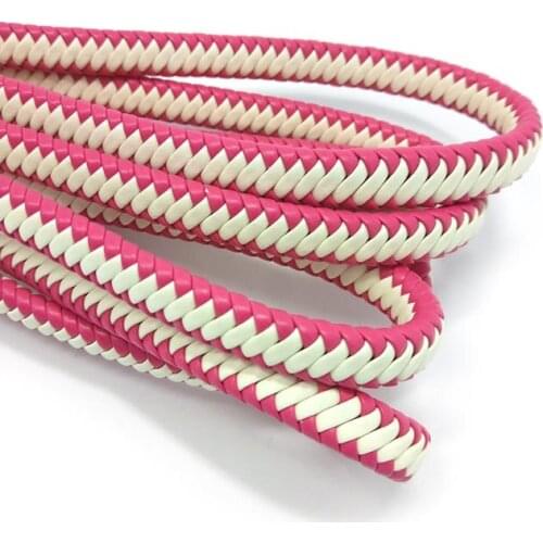 Free Shipping 2m PU leather Cord 9x5mm Beading Wire Handcraft Accessories for bracelet necklace fashion jewelry DIY