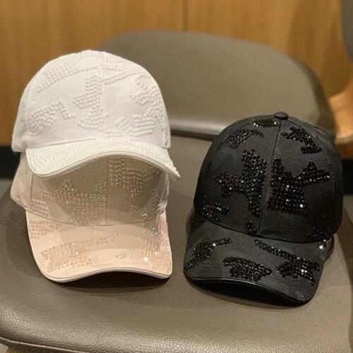 Summer Rhinestone Breathable Baseball Cap For Women Girls Riding Visor Tennis Golf Cap UV Protection Panama кепкаSport gorras