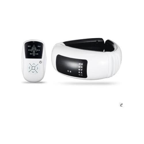 Neck electric pulse massage device,health care vibration tens electric pulse massager,far-infrared cervical vertebra massager