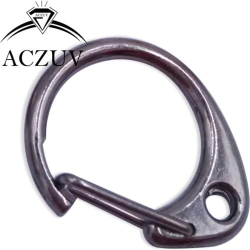 Gunmetal Black 500pcs 23mm 26mm 32mm Metal Swivel Lobster Clasp Clips For Key Ring Chain Paracord Hook Handbag Buckles CKC002