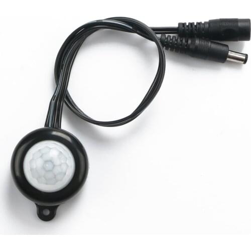 12V Auto On/Off Human Body Infrared PIR Motion Sensor Switch Module DC 6-24V Detector Switch Closet Garages For LED Strip Light