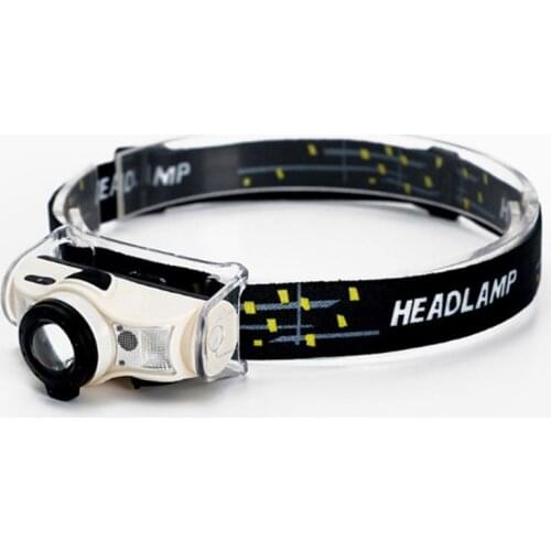 Overturnable Intelligent Headlight Outdoor Tools The New Waterproof Inductive Headlamp USB Highlight LED Telescopic Zoom Fishing