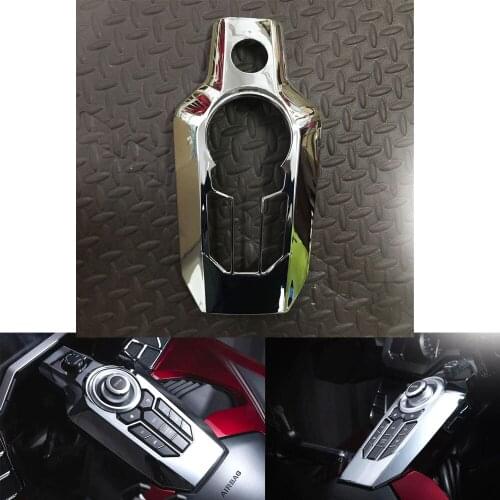 NEW Chrome Central console button decoration Cover For Honda Goldwing GL 1800 GL1800 2018