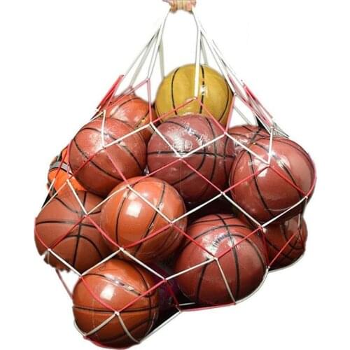 New Outdoor Sport Portable Net Bag Carrier for Basketball Football Large Volleyball