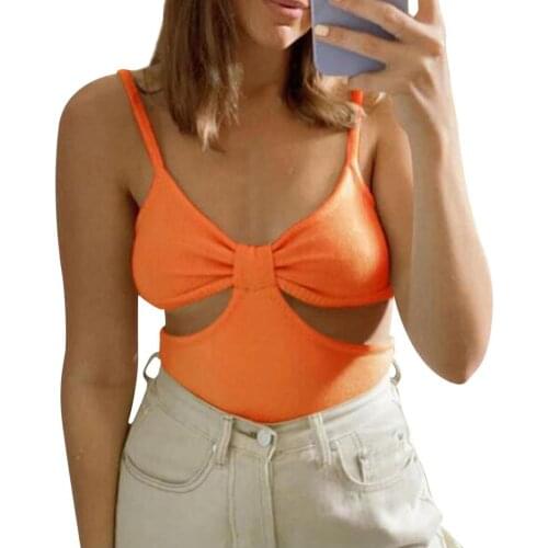 Sexy Party Design Clothing Casual Special Devise Vest Summer Backless Sexy Hollow Slim Fit Vest Sleeveless Crop Tops