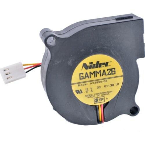 COOLING REVOLUTION A33999-68 5015 5cm 50mm fan 12V 0.17A 3-wire centrifugal turbine blower fan