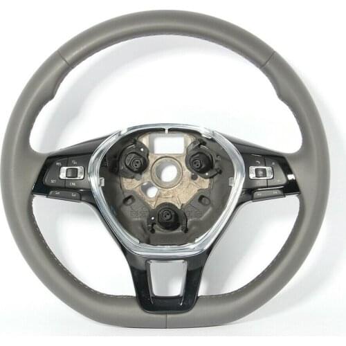 Light Grey Multifunction Steering Wheel With Cruise For J-etta MK6 5TD 419 091 A EQQ , 6C0 419 091,5G0 419 091 5TA419091