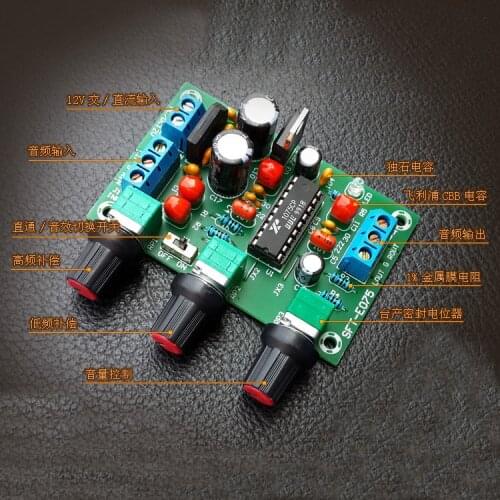 XR1075 tone plate amplifier front panel / BBE digital audio processor / sound landscaping actuators