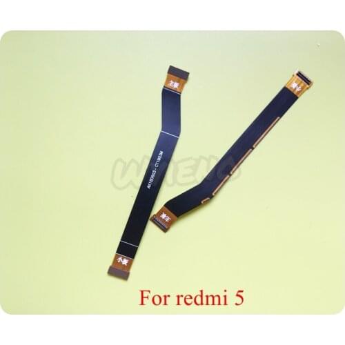 Wyieno Redmi5 Motherboard Ribbon For Redmi 5 Mainboard LCD Connector Main Interboard Flex Cable + Tracking
