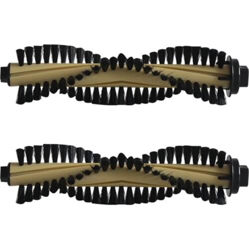 2Pcs Robot Vacuum Cleaner Replacement Accessories Parts for ILIFE A4 A4S A40 Kits Main Brushes