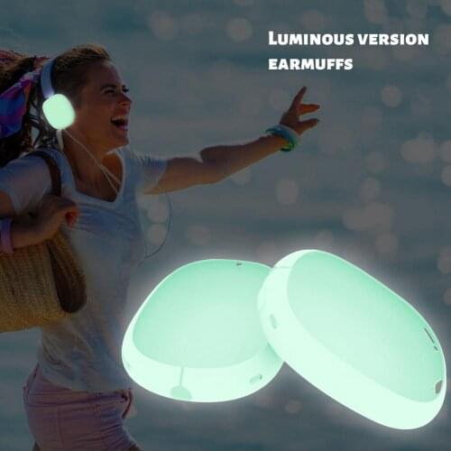 1 Pair Earpads Protective Case Silicone Cover For AirPods Max Replacement Parts Earphone Accessories Headphone Case