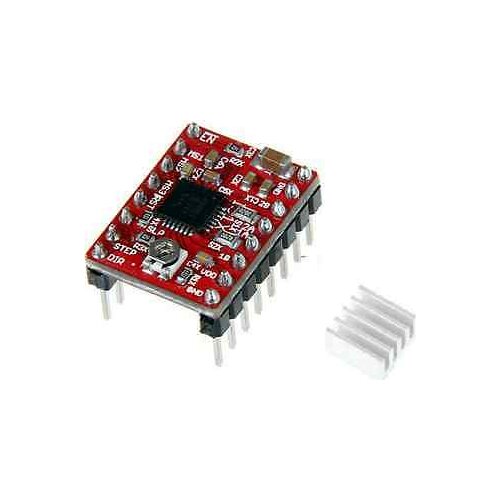 5PCS A4988 Integrated Circuits Stepper Motor Driver Module 3D Printer Polulu StepStick RAMPS RepRap