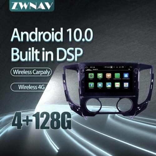For Mitsubishi Triton 2018-2020 Car radio player Android 10 PX6 64GB GPS Navigation Multimedia Player Radio