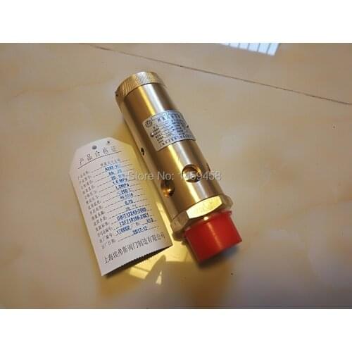 Free shipping 2pcs/lot A11424274=SC12-11-3=A28X-16T OEM genuine CompAir air compressor L55-90 safety valve