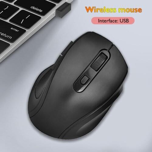 Wireless Mouse 2.4GHz Ergonomic Mice 6 Button Computer Silent Gaming Mouse for Home Laptop PC Computer Office