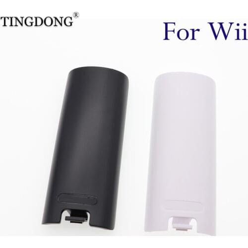 100PCS Wireless Game Controller Battery Case Back Cover For Nintend Wii Remote Controller Gamepad Handle Battery Cases Covers