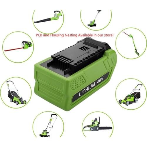 PCB board Storage Case Housing Nesting for Creabest 40V 200W GreenWorks 29462 29472 22272 G-MAX GMAX L10