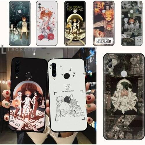 Anime The Promised Neverland Phone Case For Huawei Honor 7C 7A 8X 8A 9 10 10i Lite 20 NOVA 3i 3e